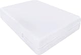 Utopia Bedding Wasserdichter Matratzenbezug, 90 x 200 x 20 cm mit 6-seitigem Schutz &...