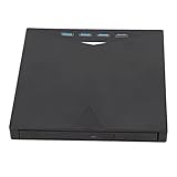 Tosuny Externes DVD-Laufwerk, Tragbares USB 3.0/USB C CD DVD +/-RW Laufwerk DVD/CD ROM...