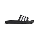 adidas Unisex Adilette Comfort Schlappen, Core Black/Ftwr White/Core Black, 43 EU