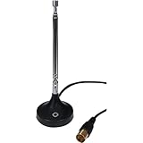 Oehlbach Radio Rod DAB+ Antenne | Radio Antenne für den Empfang von DAB+ und FM/UKW |...