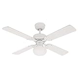 Westinghouse Vegas 7218540 Deckenventilator mit Beleuchtung, A++ to E, Metall, 60 W, E27,...