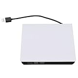 Externes DVD-Laufwerk für Laptop, Tragbares USB3.0-CD/DVD +/-RW-Laufwerk, Tragbarer...