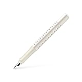 FABER-CASTELL 140821 - Füller Grip 2010, Stärke B, coconut milk, 1 Stück