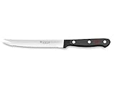 WÜSTHOF Gourmet Tomatenmesser 14 cm, Schwarz,silber