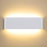 Wandleuchte Innen LED Schiele 12W Wandlampe Kinderzimmer 2800K Warmweiß Moderne 30cm...