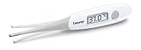 Beurer FT 13 Wasserdichtes Flexibles Digitales Thermometer mit Optischer und Akustischer...