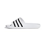 adidas Unisex Adilette Aqua Schlappen, Ftwr White/Core Black/Ftwr White, 42 EU