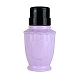 NOLITOY Leere Flasche Für Nagellackentferner Mit Druckpumpmechanismus Nagelpflege Flasche...