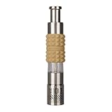 Salz- und Pfeffermühle aus Edelstahl, praktischer Daumendruck, Pfeffermühle für...