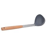 Ladel-Löffel, Holzgriff, antihaftbeschichtet, langlebig, kratzfest, Küchenkelle für...