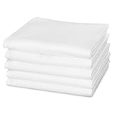 KiGATEX Moltontuch 80x80 cm 100% Baumwolle 5er Pack hergestellt nach Ökotex Standard 100