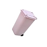 IOIUSKKU Mini Desktop Trash Can Waste Bins Organizer Dustbin Holder Home BlackHome,...