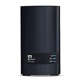 WD My Cloud EX2 Ultra 8 TB Netzwerkspeicher für Backups (ortsunabhängig, zentrale...