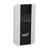 WLAN-Router, Mobiler WLAN-Hotspot mit SIM-Kartensteckplatz, 4G LTE, Entsperrt, 150 Mbit/s,...