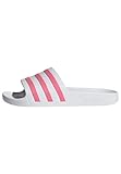 adidas Damen Adilette Aqua Slides RUTSCHEN, Cloud White/Rose Tone/Cloud White, 40.5 EU