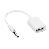 Wasserdichtes, Biegsames, Langlebiges 3,5-mm-Klinken-zu-USB-Kabel,...