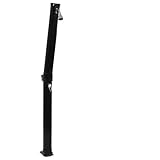 AJJHUUKI Pool & Spa-Pool & Spa Zubehör Faltbare Solardusche Schwarz 214cm 23L