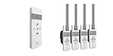 WIR elektronik, eWickler 4 Fenster Funk-Set, eW830-F-M, 4x elektrischer Gurtwickler + 1x...