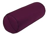 Yogabox Yogabolster aus regionaler Herstellung für Yin-Yoga, Ø22 cm, Yoga Rolle mit...