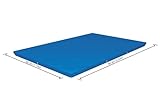 Bestway Flowclear PE-Abdeckplane 264 x 174 cm, für eckige 259 x 170 cm Steel Pro Pools,...