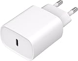 USB-C-Ladegerät Power Delivery 20W, Adapter mit USB-C-Port, Schnellladegerät, Geeignet...