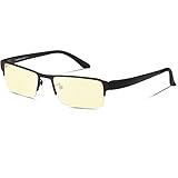 DUCO Blaulichtfilter Brille Herren Damen für PC,TV,Handy und Gaming,Superleichte Gamer...