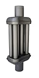 Denvel TimSistem 120mm Abgaswärmetauscher Warmlufttauscher Rauchrohr Kaminrohr...