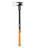 Fiskars Spaltaxt IsoCore XXL zum Spalten von Stammstücken oder zum Eintreiben von Keilen,...