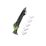 OUSIKA Kleiner Rakel, 5-in-1, Silikonentferner, Dichtstoff, glatter Schaber,...