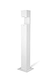hydes Tower weiß | Premium Desinfektionsmittelspender mit Sensor | automatisch, mobil,...