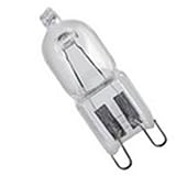 Chriluka Osram 66740 Halopin Spezial-Halogenlampe für Backofen, Herd, G9, 40 W, 2 Stück