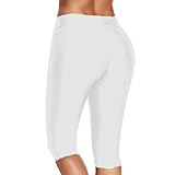 MNRIUOCII Radlerhose Damen Damen-Sport-Yogahose zum Abnehmen, Laufen, Fitness,...