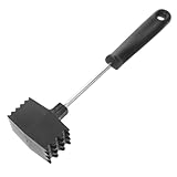 GRADENEVE Fleischklopfhammer Aus Edelstahl Mit Komfortgriff Ideal Zum Klopfen Von...