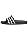 adidas Unisex Adilette Aqua Slides, Core Black / Cloud White / Core Black,40.5 EU