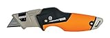 Fiskars Universal-Klappmesser, Länge 17 cm, Rostfreier Stahl/Kunststoff, Schwarz/Orange,...