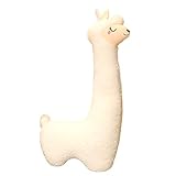 75cm Alpaka Kuscheltier,Alpaka Kissen Seitenschläfer Alpaka Plüschtier Alpaca Stofftier...