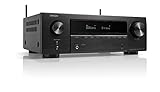 Denon AVR-X1700H 7.2-Kanal AV-Receiver, Hifi Verstärker mit Dolby Atmos, DTS:X, 6 HDMI...