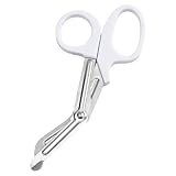 Schere Medical Scissors, EMT Bent 7,7 Zoll Matt titanbeschichteter Edelstahl-Verbandschere...
