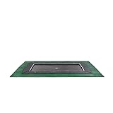 EXIT | Dynamic Boden-Trampolin - 305x519cm - Gartentrampolin - Outdoor - inkl. Freezone...