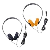 FROVOL 1 x Bügel-Kopfhörer, Musik, MP3, Walkman, Retro-Feelings, tragbar, kabelgebunden,...