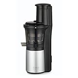 CASO SJW 300 Design Slow Juicer, sanftes und schonendes Entsaften dank niedriger...