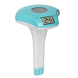 TFA Dostmann Digitales Poolthermometer, 30.2033.20, solarbetrieben, schwimmend mit...