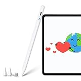 Stift für iPad (2018-2024) mit Hohe Präzision, Schnellladefunktion, Kompatibel mit iPad...