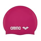 ARENA Classic Silikon Unisex Badekappe für Damen und Herren, fuchsia, Einheitsgröße