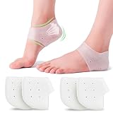 Premium Silikon Ferse Protektoren, Gel Ferse Pads/Silikon Socken für Frauen, Männer,...