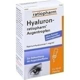 Hyaluron-ratiopharm Augentropfen, 2X10 ml