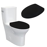 Toilettensitzbezug WC-Sitzbezug, WC-Deckelbezug, Toilettendeckel mit Elastischem Boden,...