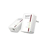 AVM Fritz Powerline 510E Set (500 Mbit/s, Fast-Ethernet-LAN, internationale Version),...