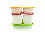 Tupperware Pinguin Behälter 1,0 l grün + 1,1 l rosa + 450 ml orange