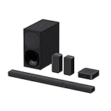 Sony HT-S40R 5.1ch 600W Soundbar für TV mit Subwoofer und kabellosem Rear Speaker mit...